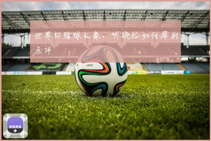 世界杯赌球乱象,听晓松如何犀利点评