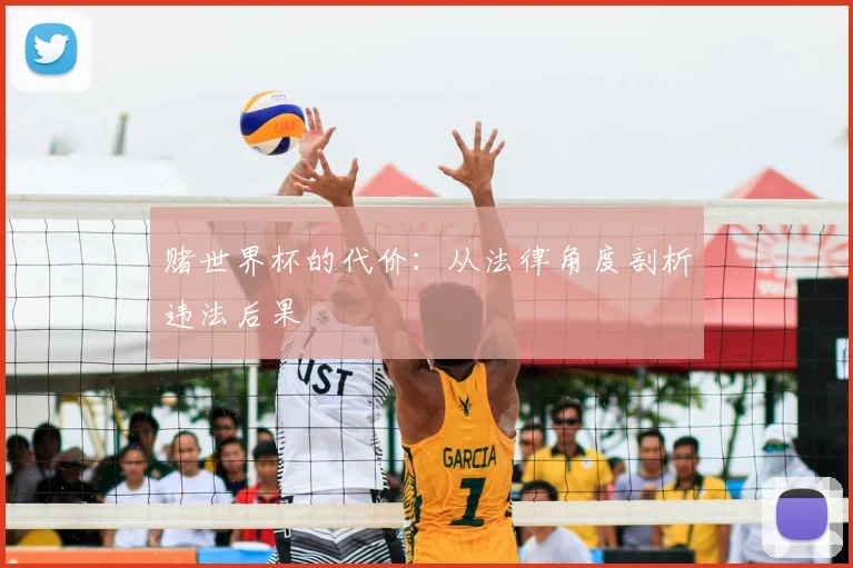 赌世界杯的代价:从法律角度剖析违法后果